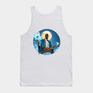 Anime Teferi, Who Slows the Sunset - Planeswalker Tank Top